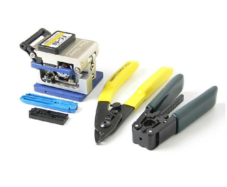 Striping 9 PCS Tools in a Bag FTTH Fiber Optic Cable Tools